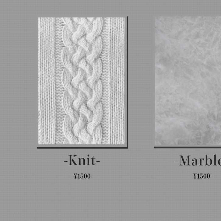 SOSHIKI スリーブ Knit