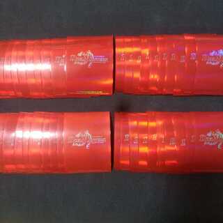 デュエマ 公式 スリーブ 赤