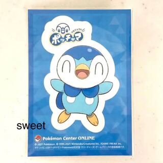 ポッチャマ　シール　ステッカー　ポケモンセンター限定　