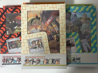 新品未開封【サイトウの放課後・ルリナの休息・キバナの不屈】