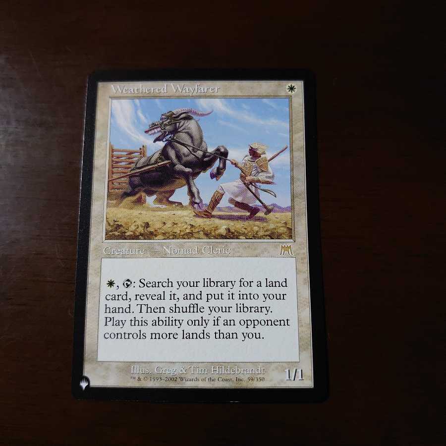 雨ざらしの旅人