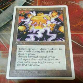 百以上出品、呪われた拷問台、傷、MTG