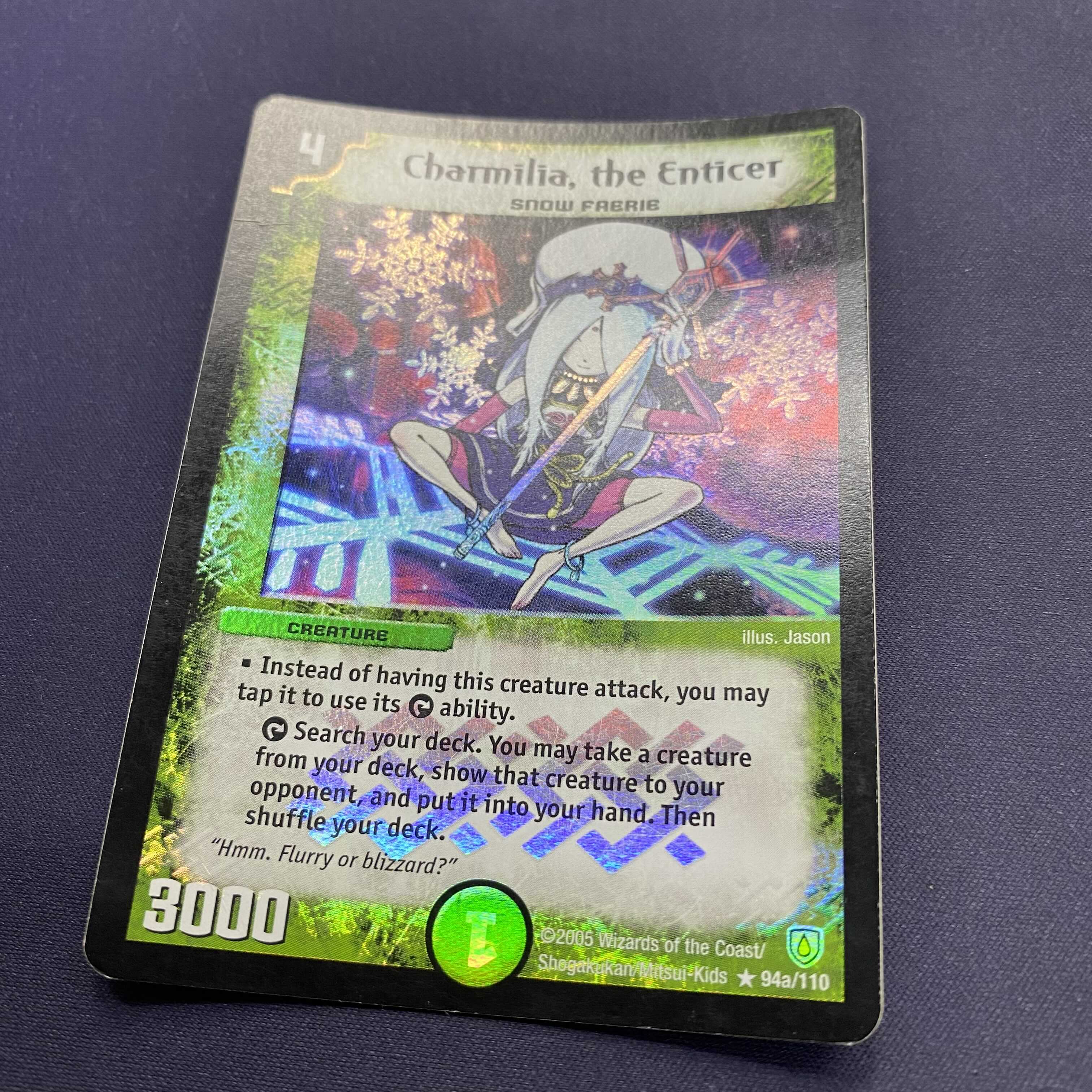 English version Charmilia, the Enticer foil