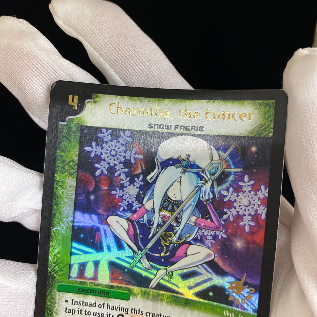 English version Charmilia, the Enticer JDC promo foil