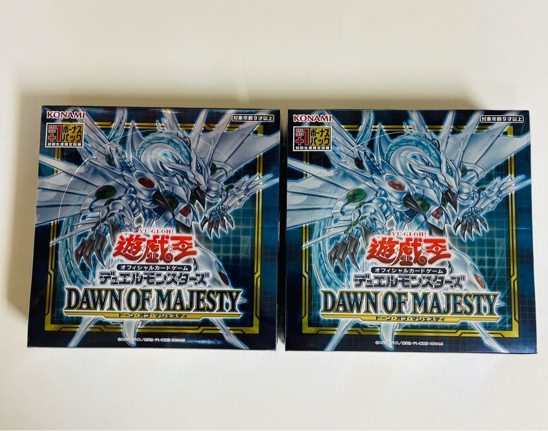 遊戯王　ドーンオブマジェスティ　2box ●新品未開封 1枚