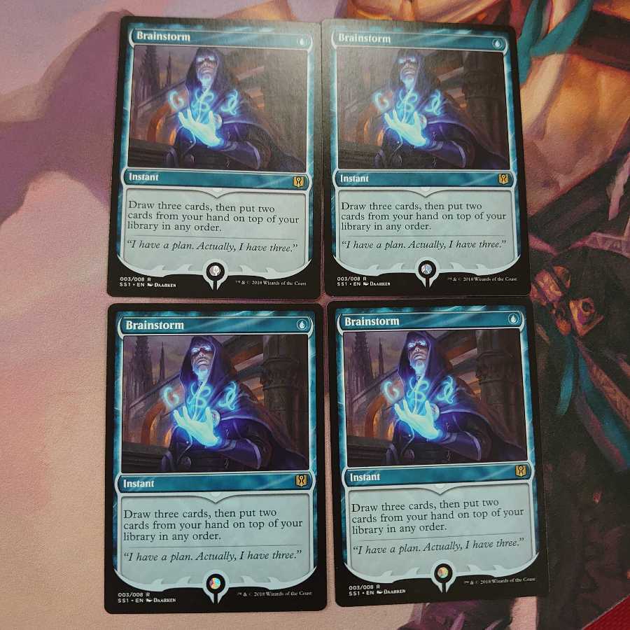 Brainstorm Spellbook Jace Set of 4