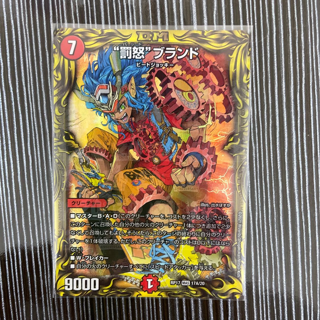 "Punishment Rage" brand (20th rare spec.) A