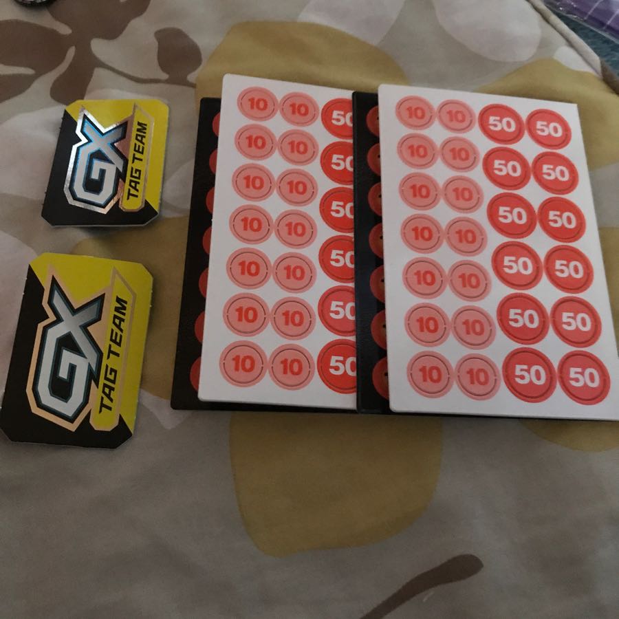 GXマーカー 2枚、コインダメカン2枚