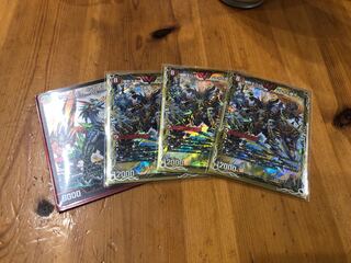 モルネクパーツ（バトガイ銀河3枚、リュウセイジアース1枚）