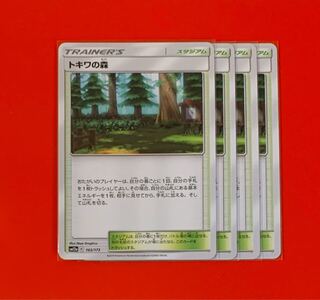 トキワの森  4枚