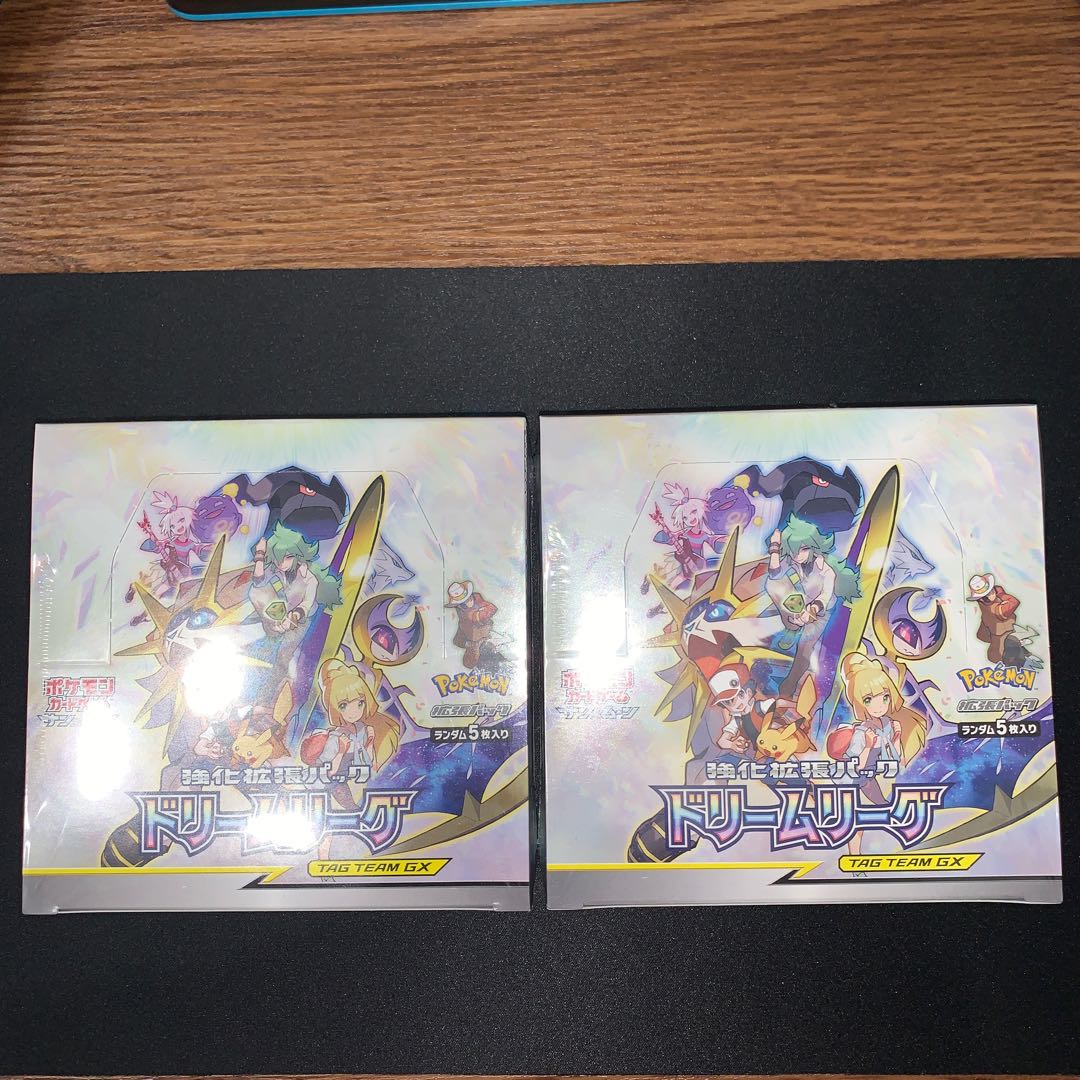 ドリームリーグ　2box 新品未開封シュリンク付