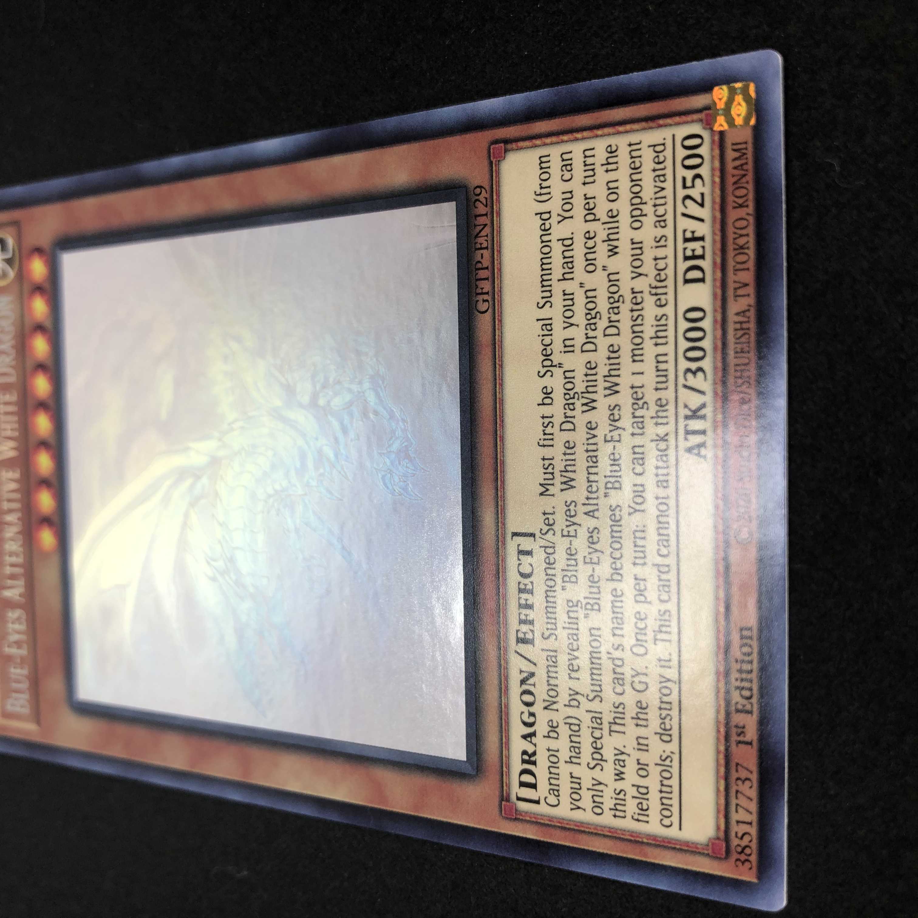 青眼の亜白龍　ゴーストレア　英語版　1st