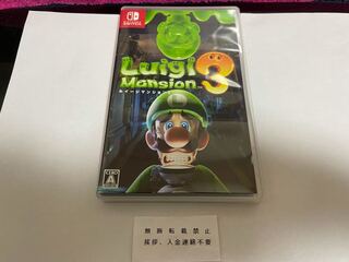 ルイージマンション３ switch ソフト 点傷