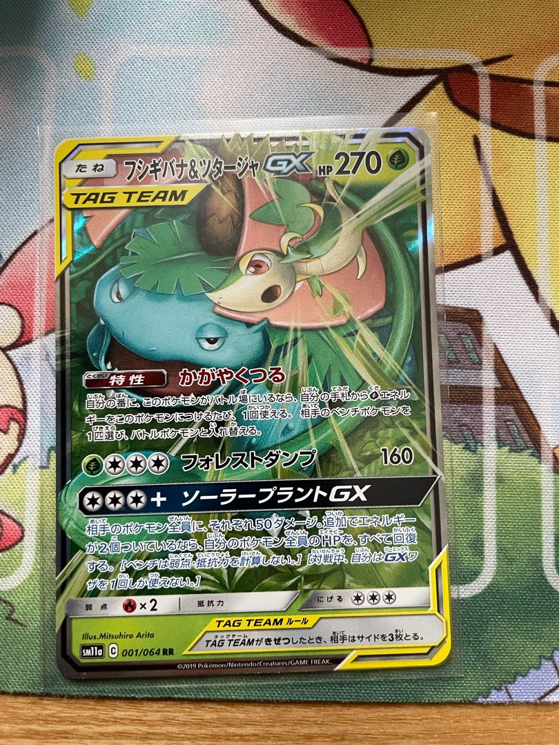Venusaur & SnivyGX