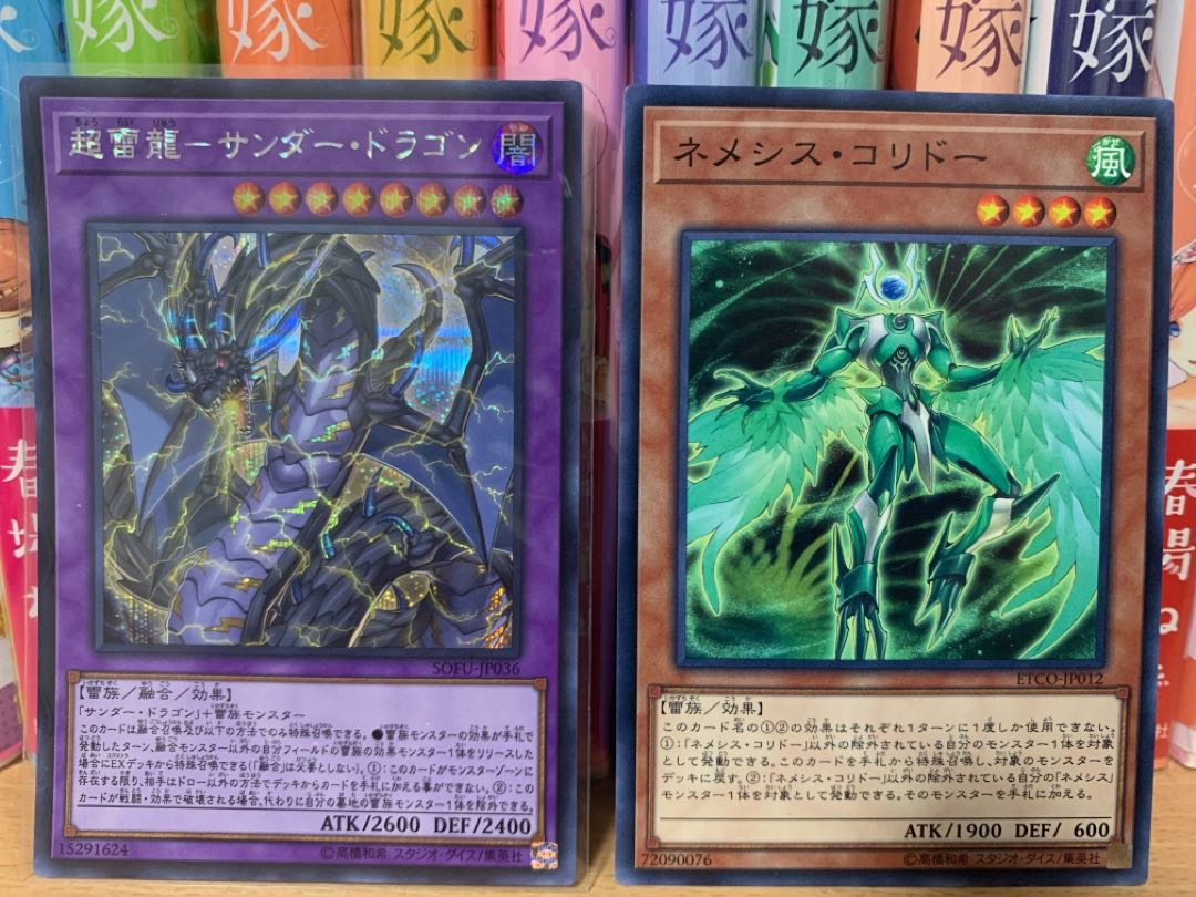 遊戯王 超雷龍サンダードラゴン シークレット ネメシスコリドー