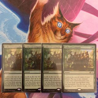 集合した中隊　英語Foil４枚　Secret Lair版　