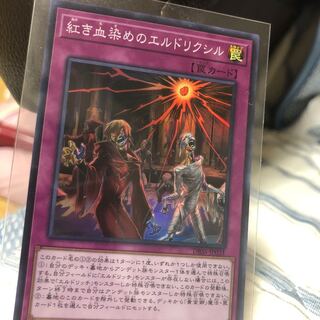 紅き血染めのエルドリクシル スーパーレア