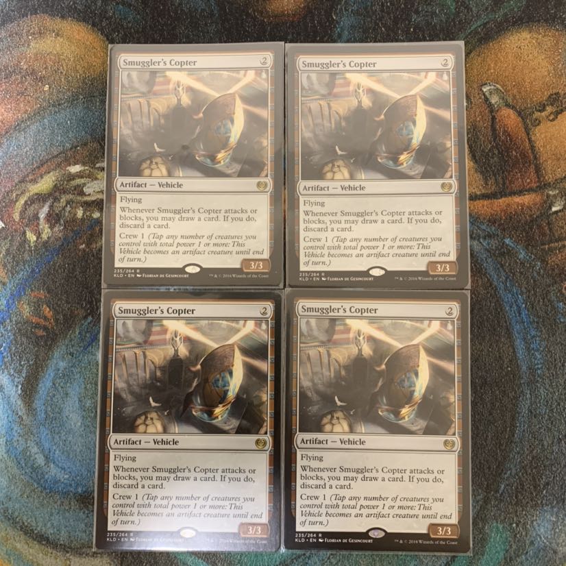 MTG 密輸人の回転翼機 英語 4枚