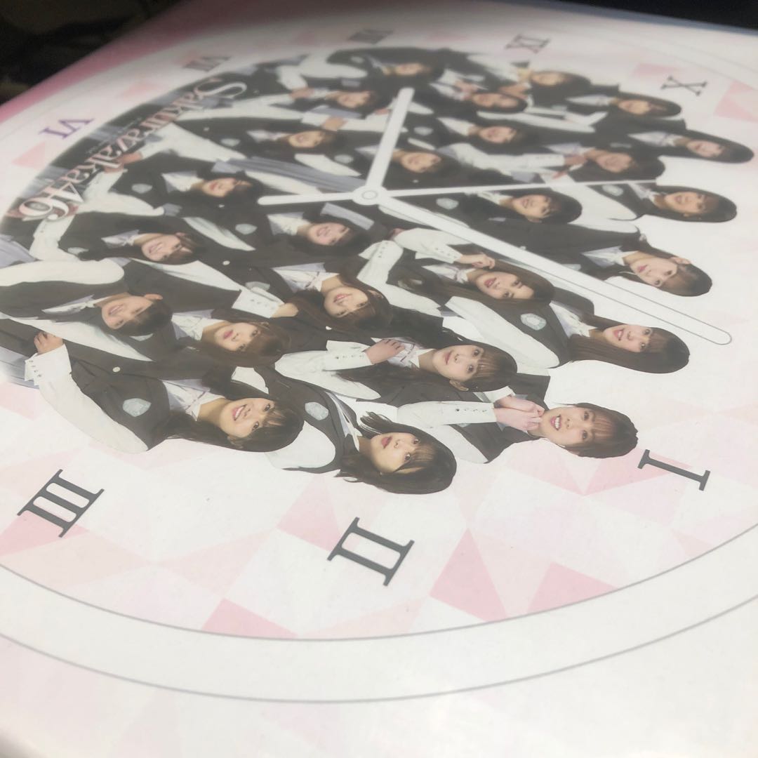 櫻坂46 壁掛け時計　