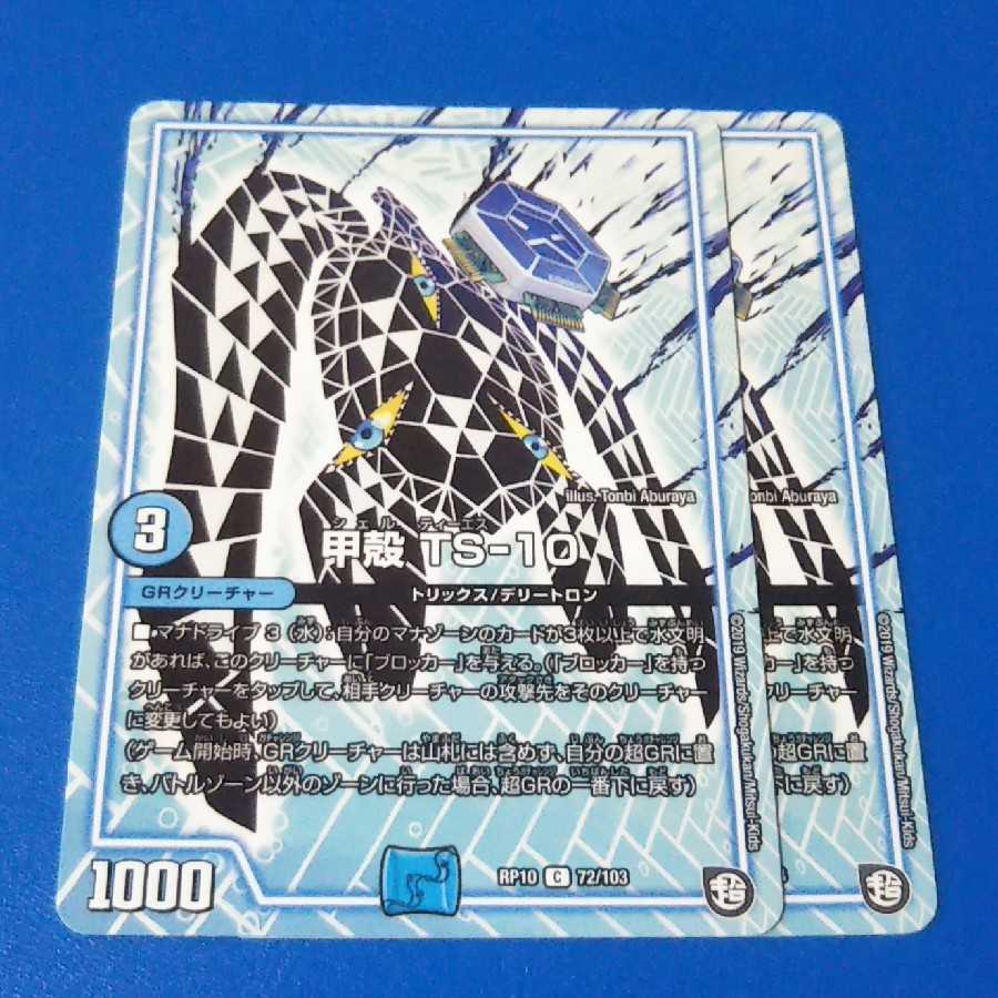 甲殻TS-10 2枚【管理記号1115】