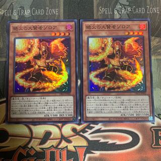 絶火の大賢者ゾロア スーパーレア 2枚