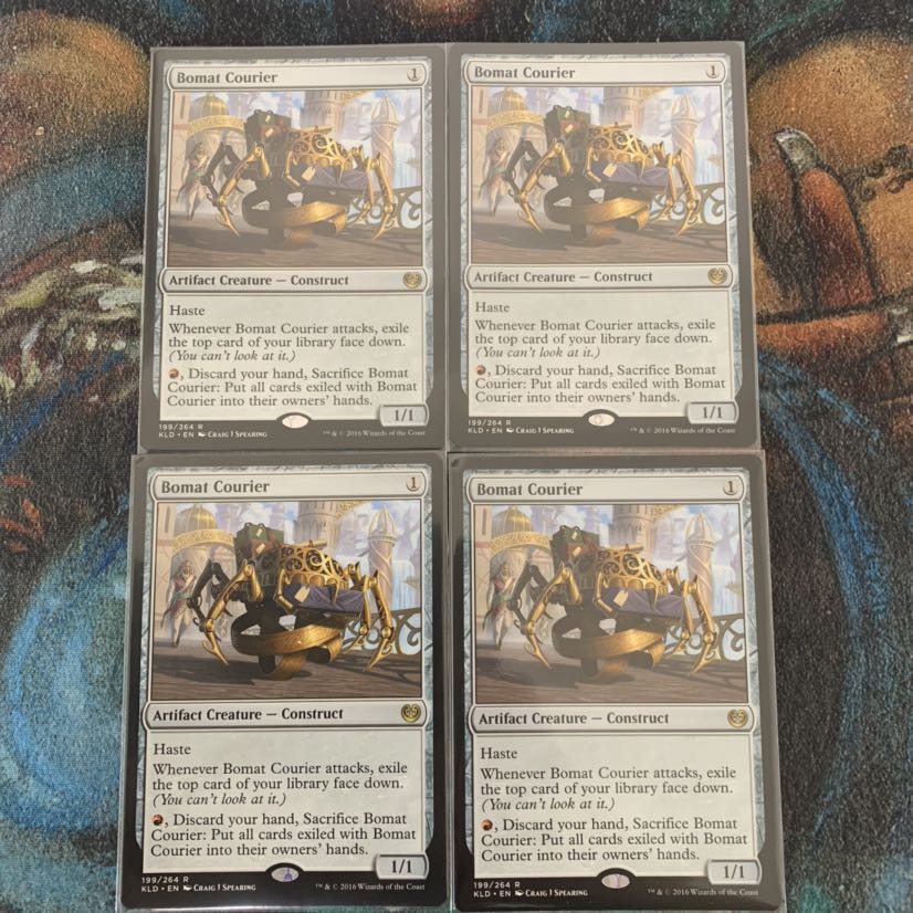 ボーマットの急使 英語 4枚