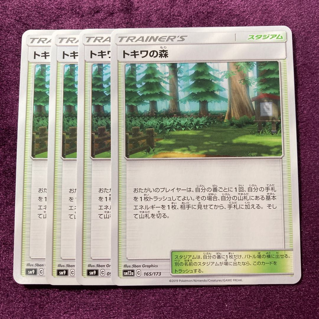 トキワの森 4枚