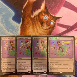 専用　ダークスティールの鋳塊　英語Foil4枚　通常版4枚　Secret Lair版 4枚