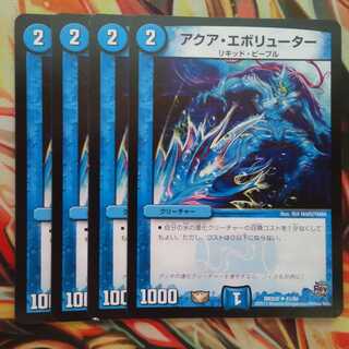 アクア・エボリューター 四枚セット