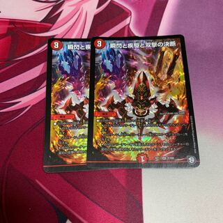 瞬閃と疾駆と双撃の決断