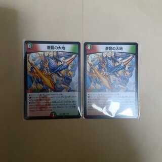 蒼龍の大地　2枚セット