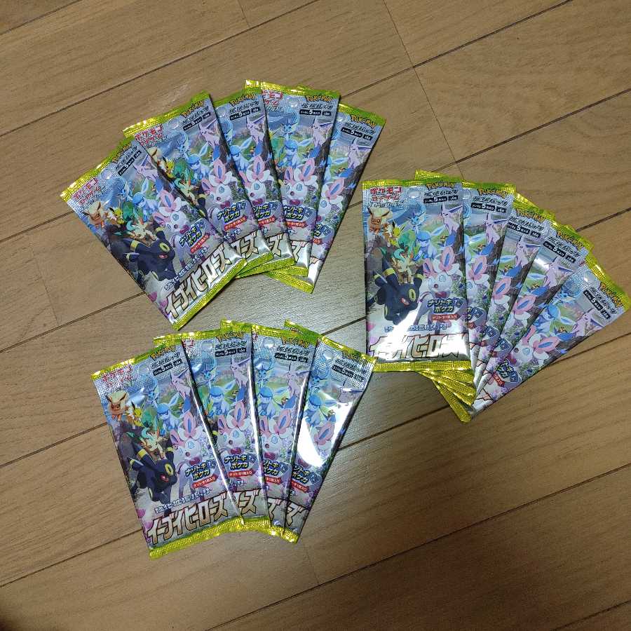 イーブイヒーローズ　未開封　14パック