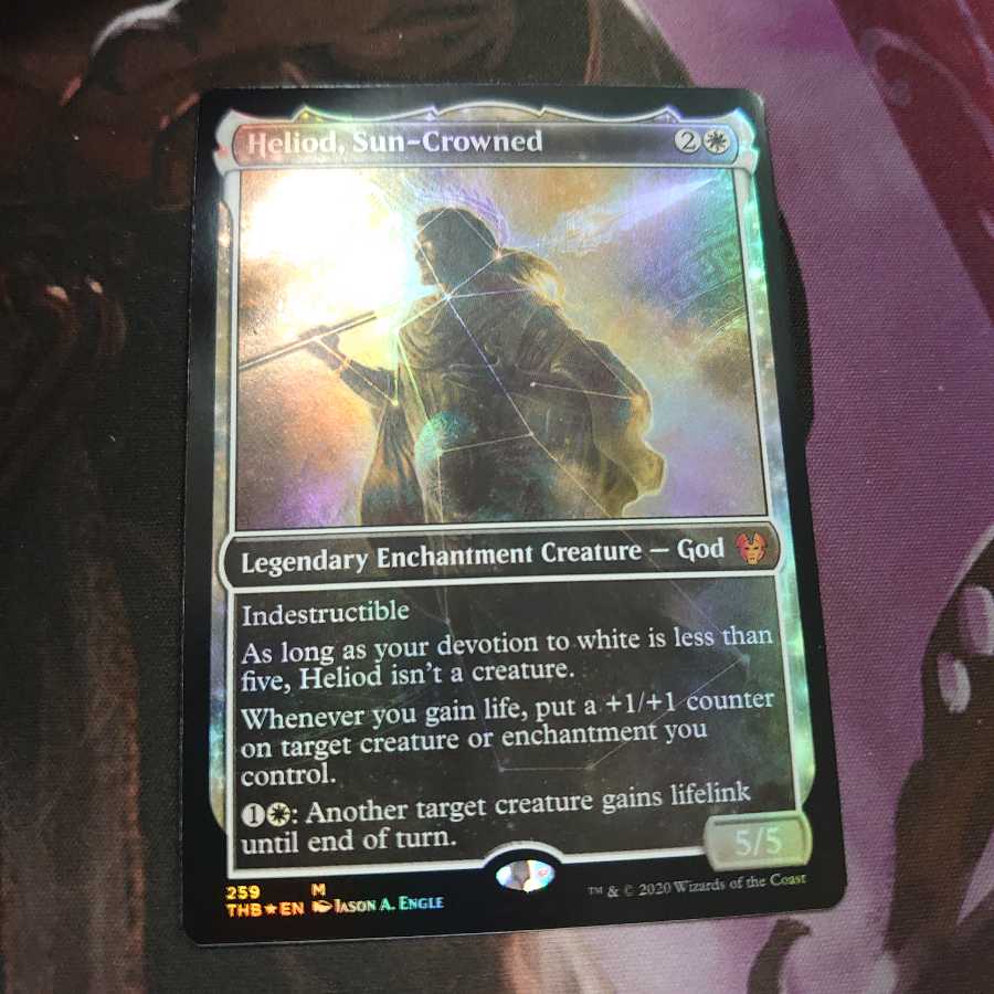 太陽冠のヘリオッド ショーケース Foil