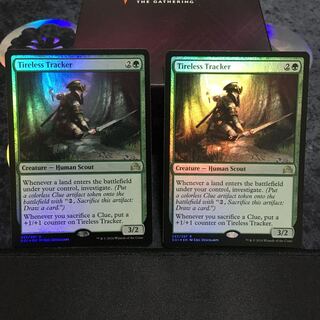 不屈の追跡者　英語foil2枚セット