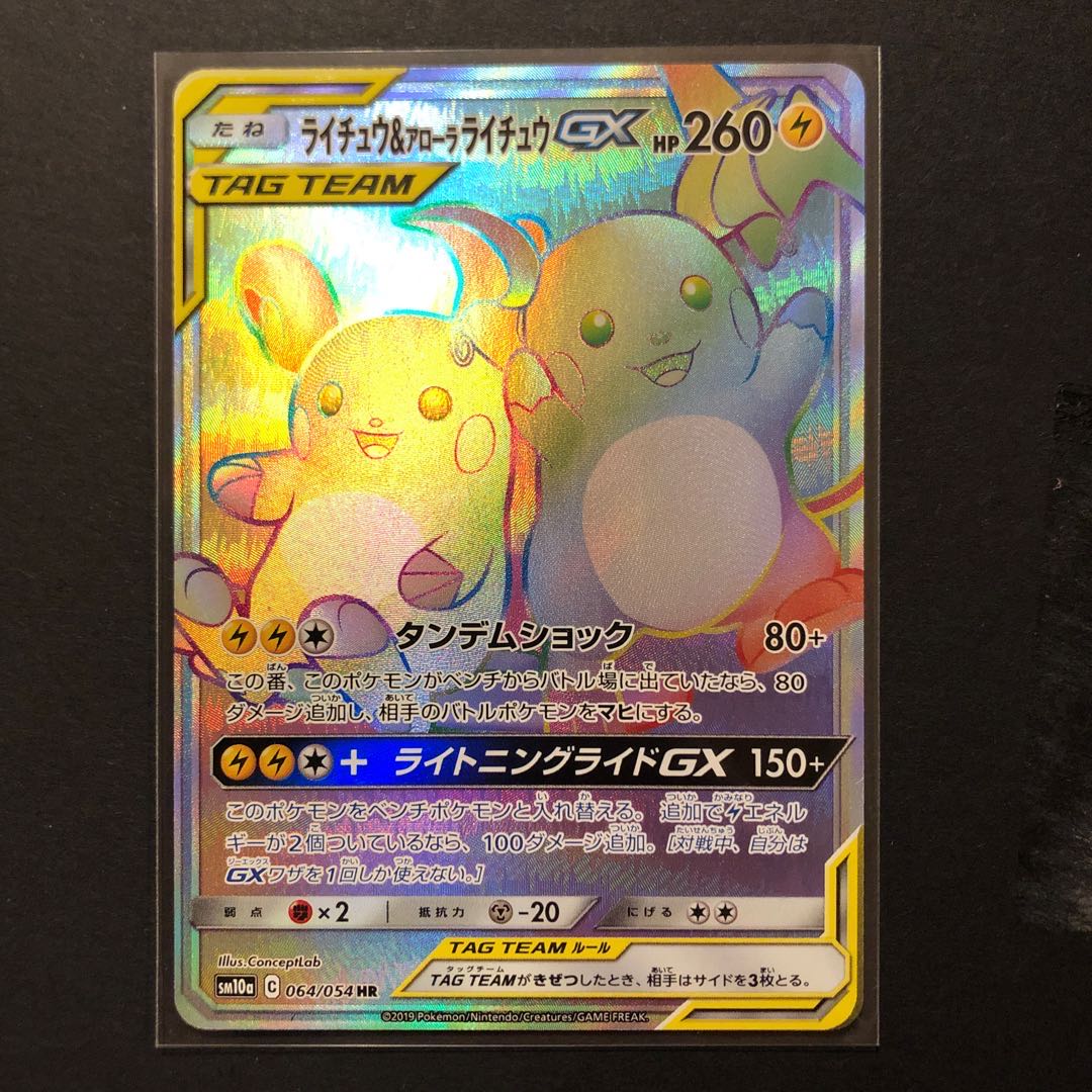 【ざわさま専用】ヒガナの決意 HR ライチュウ&アローラライチュウHR