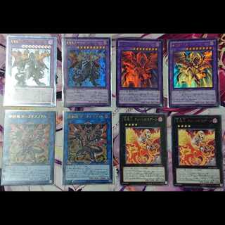 【1週間限定値下げ】真紅眼デッキ デュアル融合軸 レッドアイズ