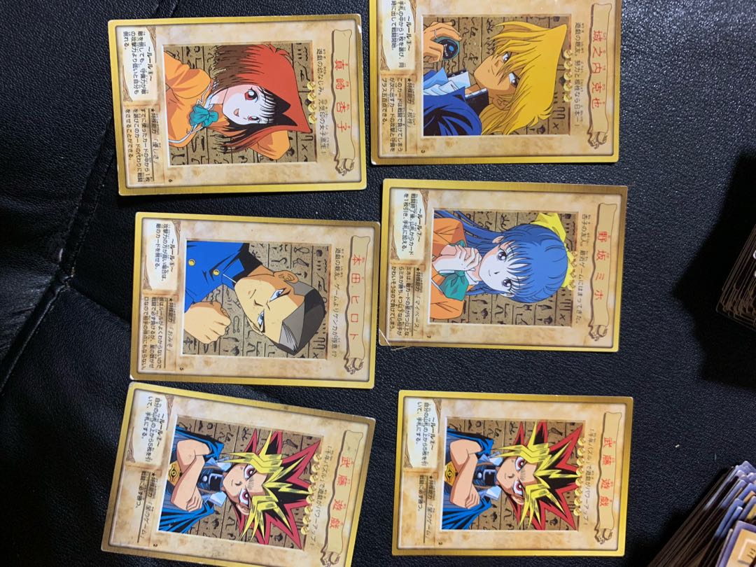 バンダイ　遊戯王　登場人物カード
