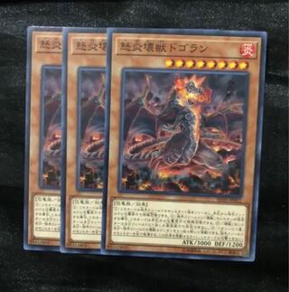 遊戯王 怒炎壊獣ドゴラン 3枚セット