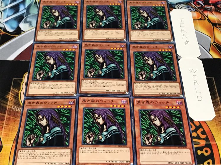 黒き森のウィッチ ノーマル 9枚セット