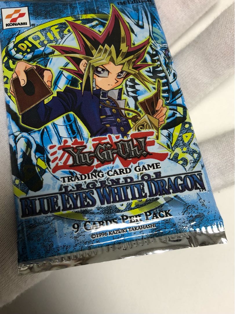 English version Legend of blue eyes white dragon 1st