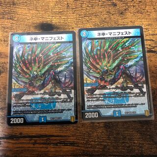 ネ申・マニフェスト VR 2枚セット