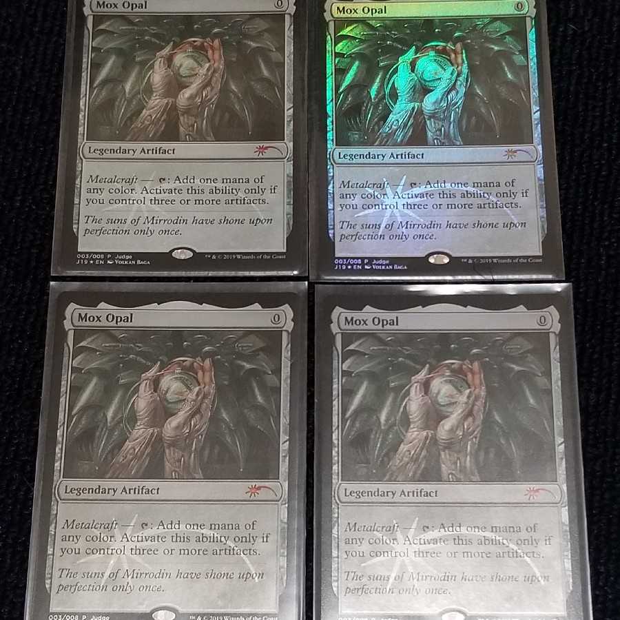 オパールのモックス/英語/ジャッジ褒賞 1枚