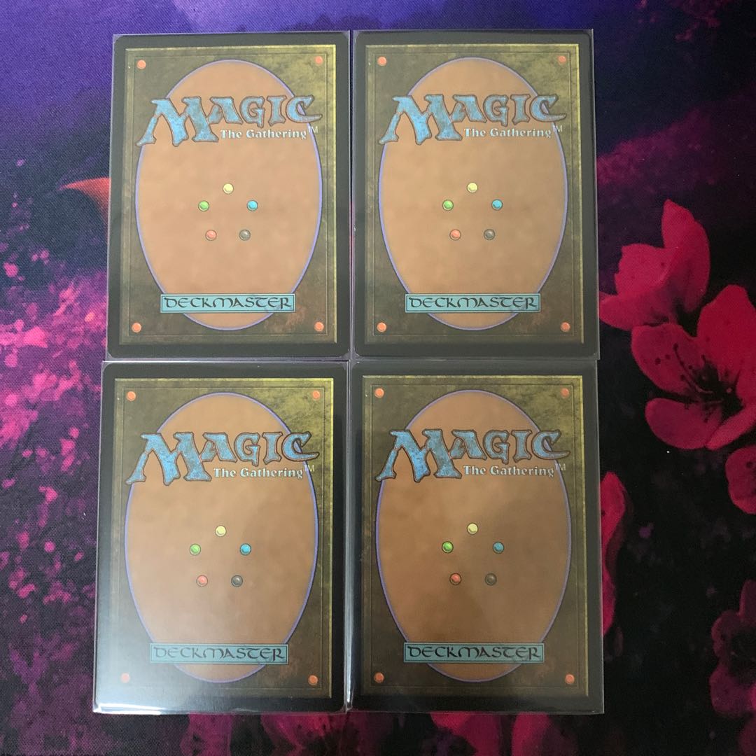 虎の影、百合子（英語版）4枚セット