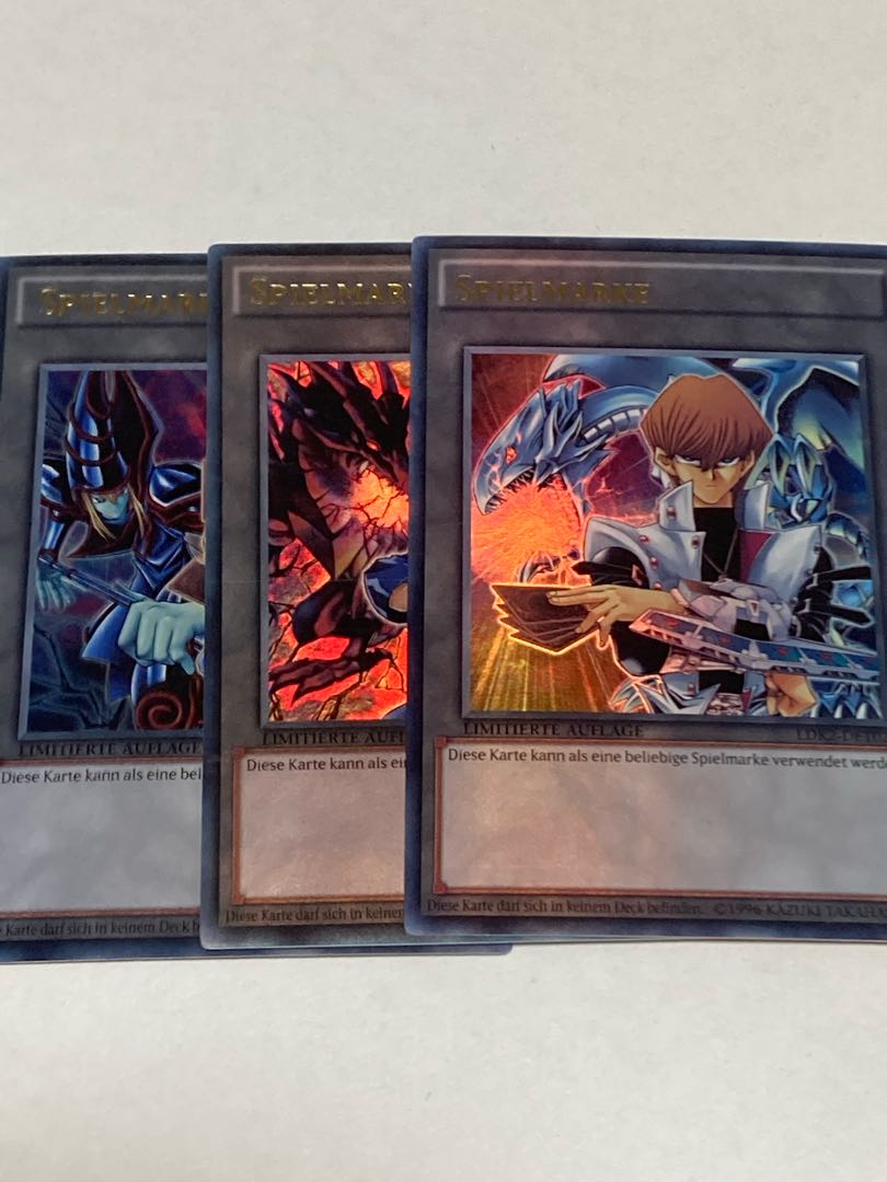 トークン　遊戯　城之内　海馬　ドイツ語版　EU版