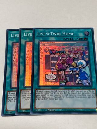 Live☆Twin エントランス　英語版　EU版　3枚