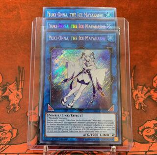 遊戯王【英語版】氷の魔妖ー雪女 シク ３枚セット