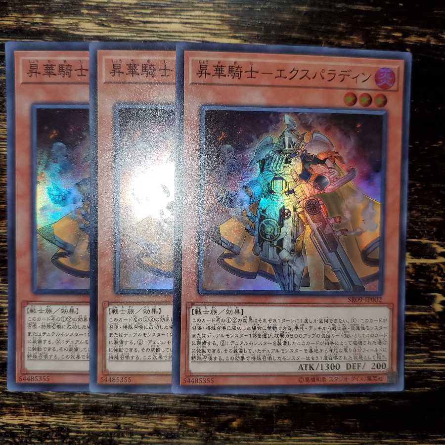 昇華騎士-エクスパラディン 3枚セット