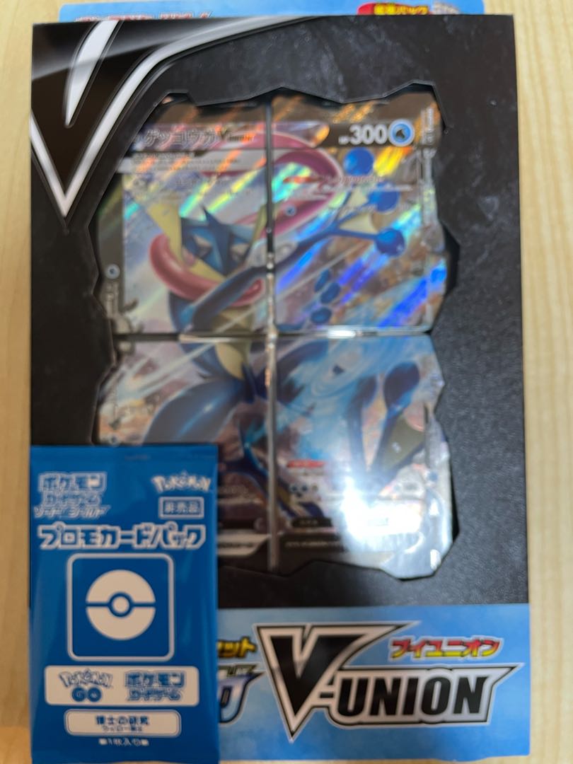 新品　未開封　ポケモンカード　ゲッコウガ　V-UNION