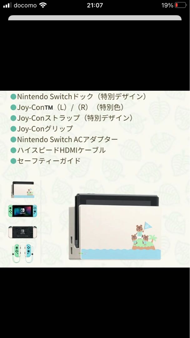 Switch あつまれどうぶつの森本体