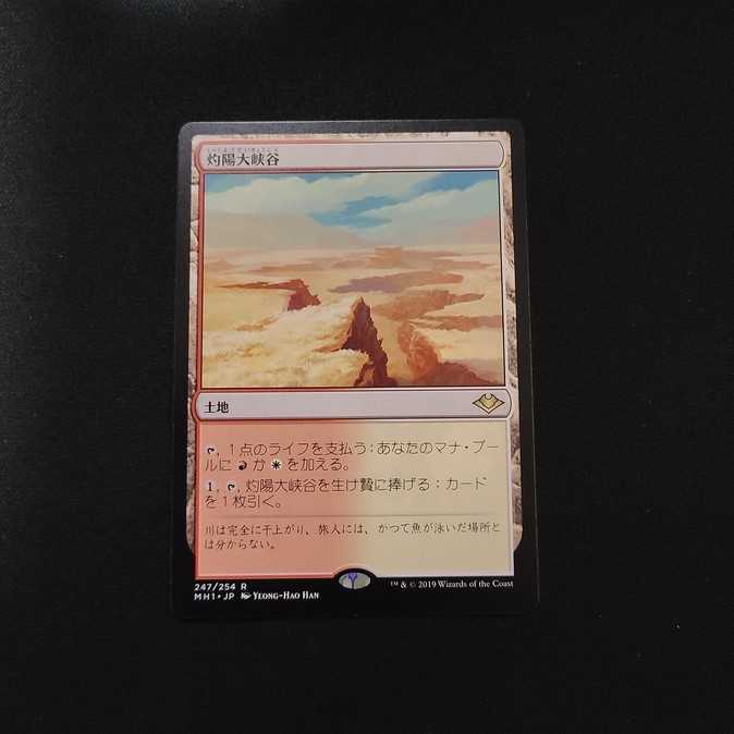 【モダンホライゾン】灼陽大峡谷【セブン】